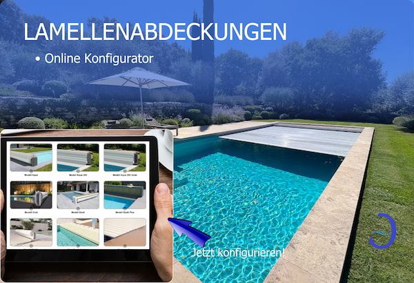 Poolabdeckungen direkt bestellen als Sonderanfertigung