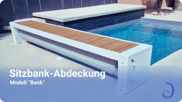 Oberflur-Abdeckung mit Sitzbank