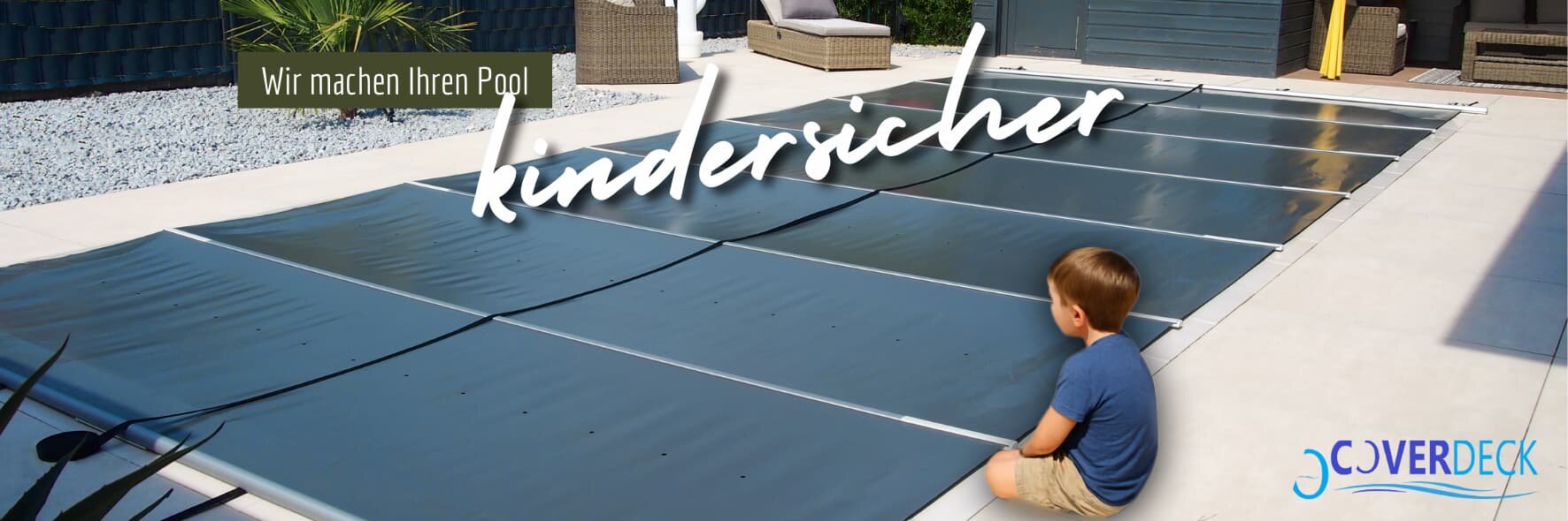 Kindersicherere Poolabdeckungen