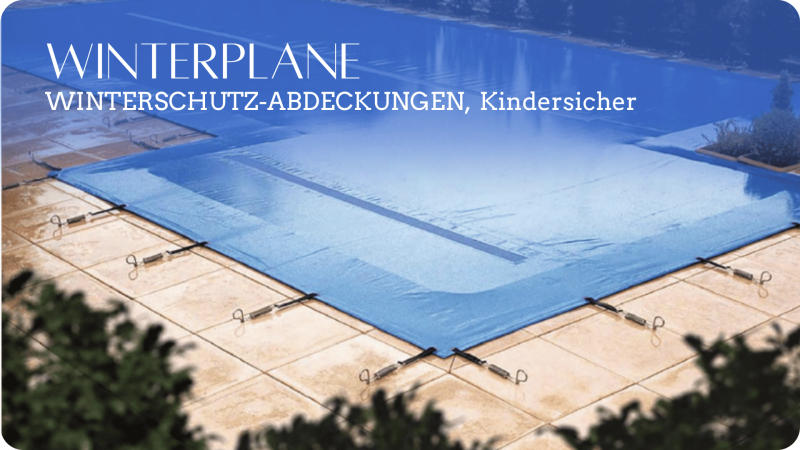 Winterabdeckung "Walu", kindersicher, nach Mass
