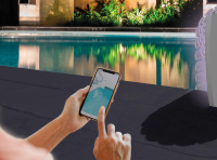 Modell "Aqua Smart" - Oberflurabdeckung mit Bluetooth-Steuerung